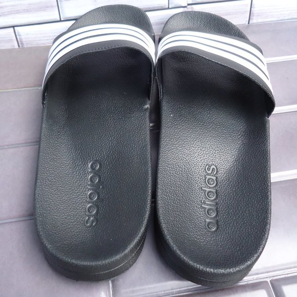SIZE 12. ADIDAS Men\'s Adilette Cloudfoam Slides - Athletic Sandals. main image 14